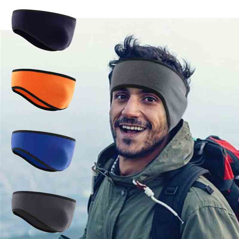 Fleece Ear Warmer Band - 1 Uds orejeras de lana para