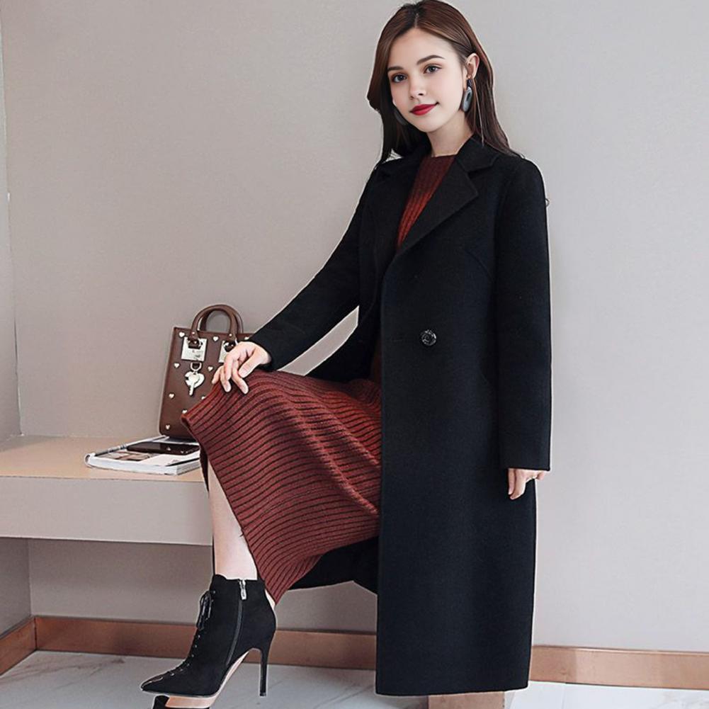 Wool Coat Peacoat - Abrigo de Lana para Mujer, Color