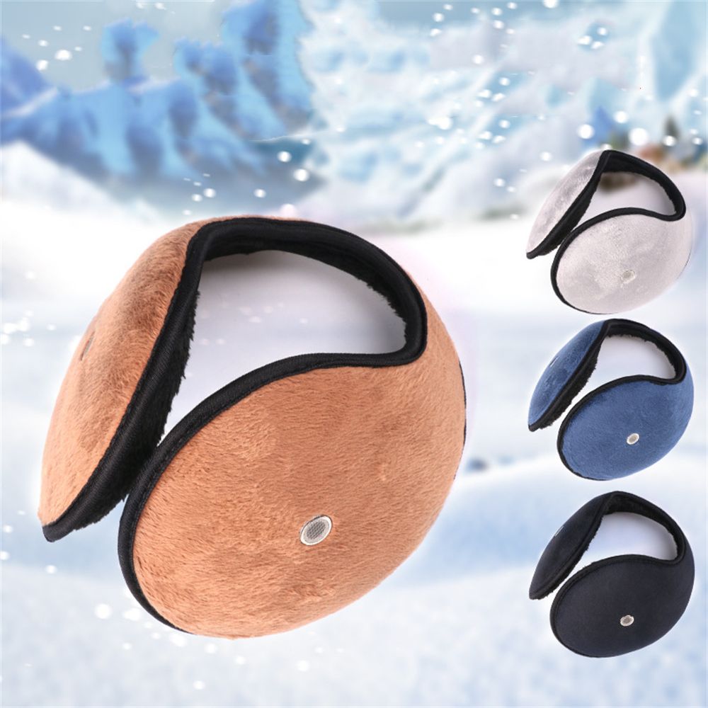 Fleece Ear Warmer Band - Orejeras para hombre, calentadores de orejas