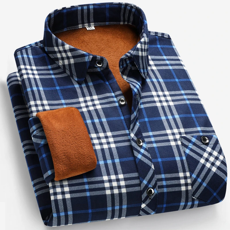 Flannel Shirt Lined - Camisa de manga larga con forro