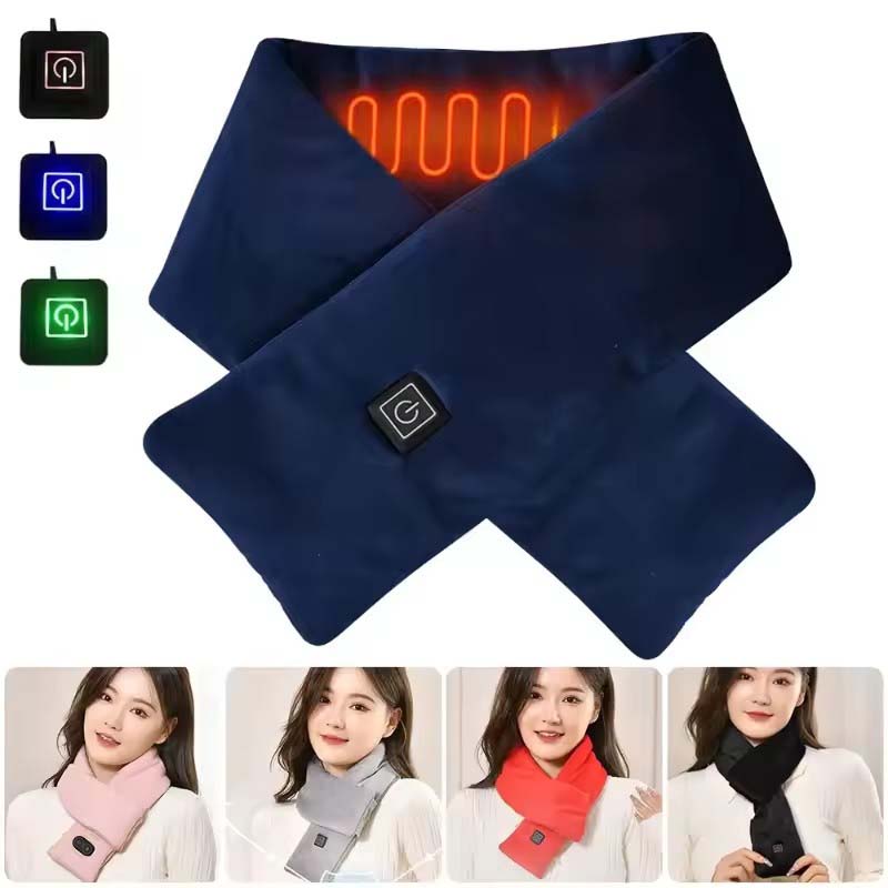 Neck Gaiter Fleece - Bufanda calefactora USB para hombre y