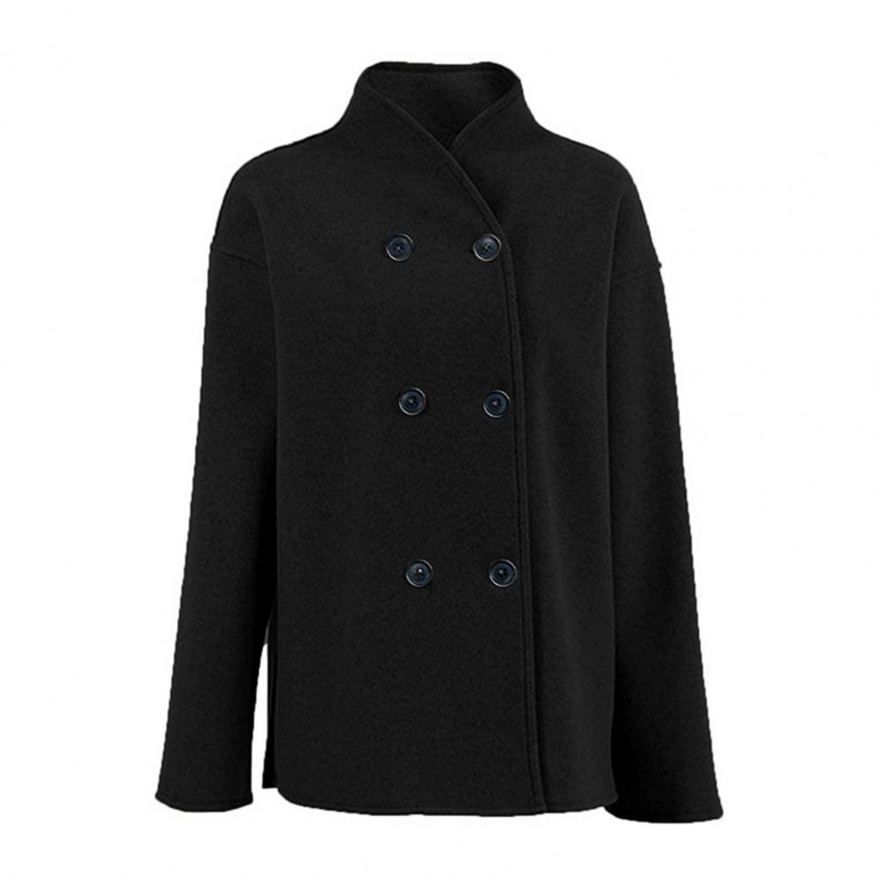 Wool Coat Peacoat - Abrigo de lana corto de invierno
