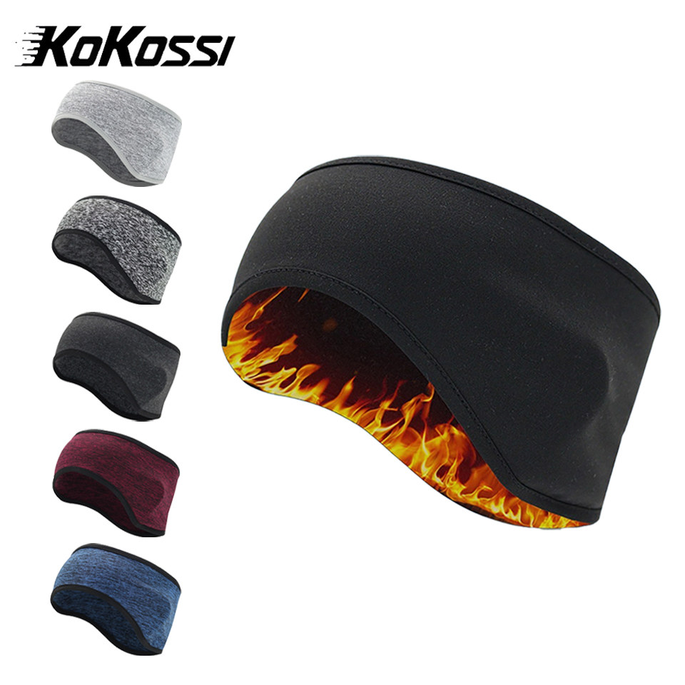 Fleece Ear Warmer Band - KoKossi-tocado para ciclismo de invierno, calentador