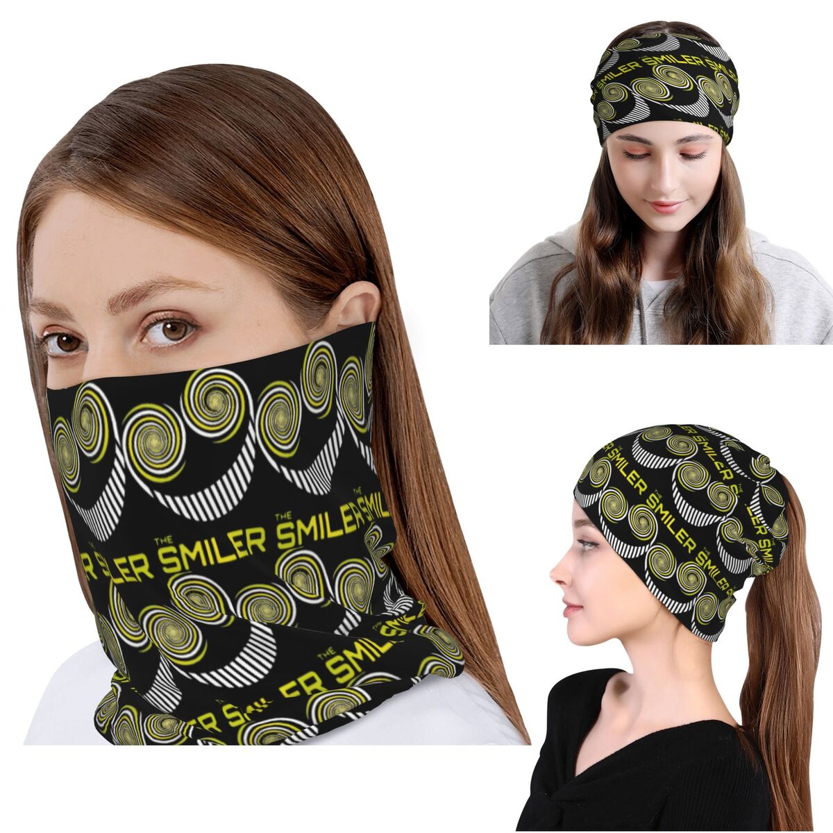 Knit Beanie Hat Warm - The Smiler Alton Towers Merchandise UK