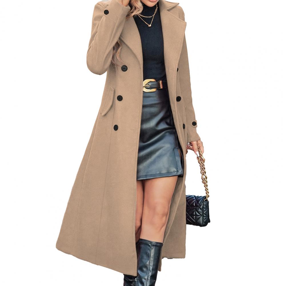 Abrigo de Invierno para Mujer, - Wool Coat Peacoat reseña y precio