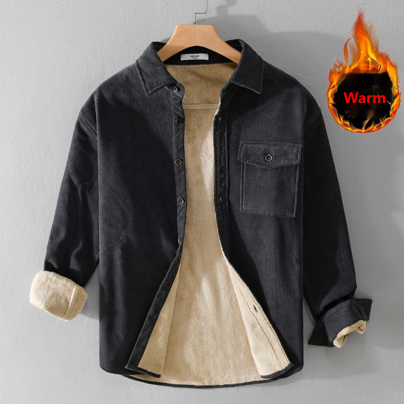 Chaqueta de camisa de pana par - Flannel Shirt Lined reseña y precio