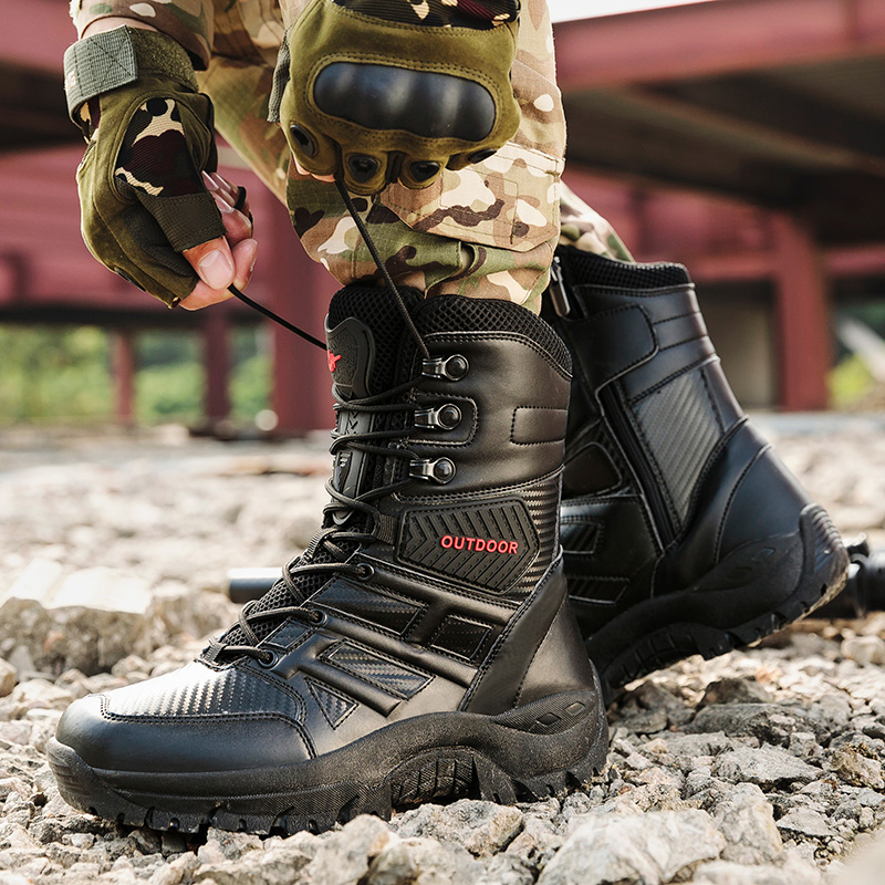 Botas militares tácticas de gr - Waterproof Winter Boot reseña y precio