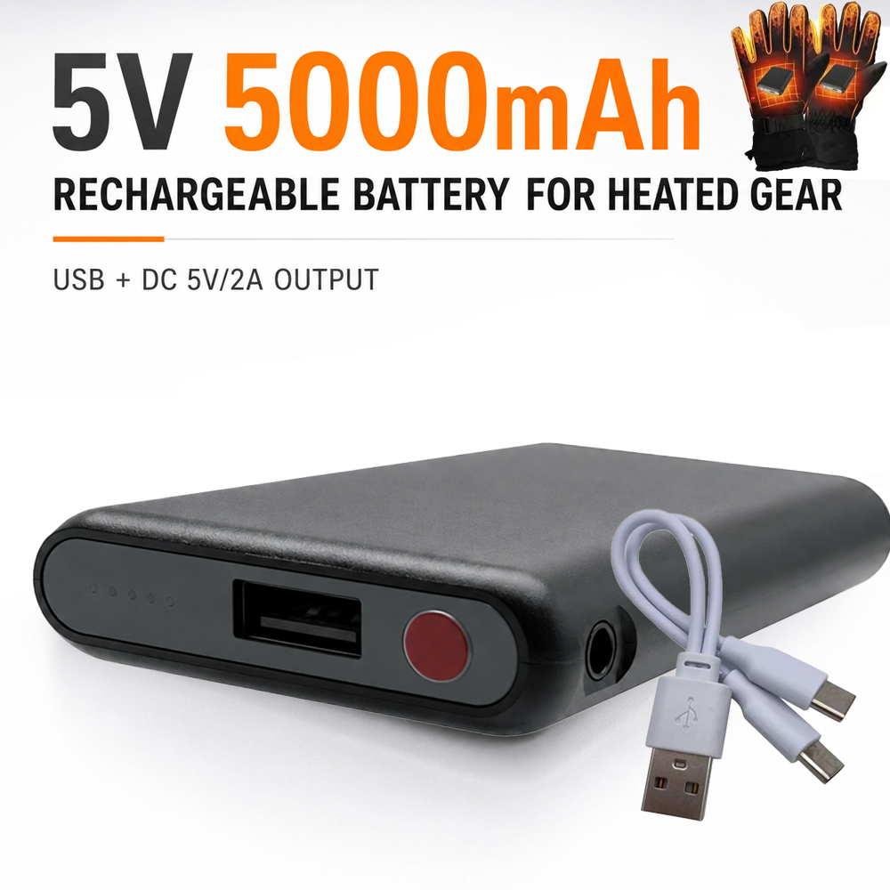 Guantes calefactables de 5V y  - Heated Vest Battery reseña y precio