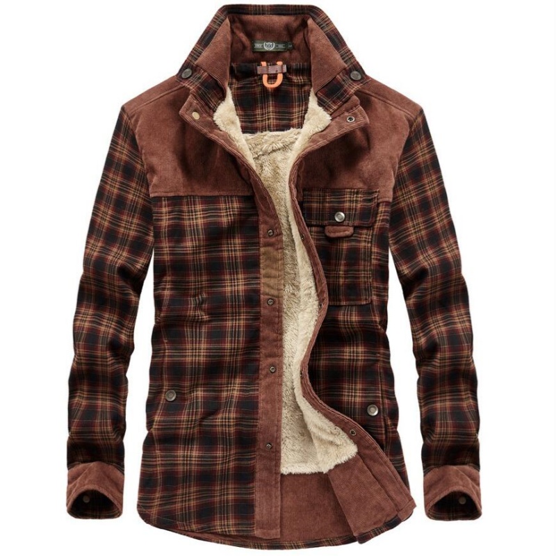 Chaquetas para Hombre, Inviern - Flannel Shirt Lined reseña y precio