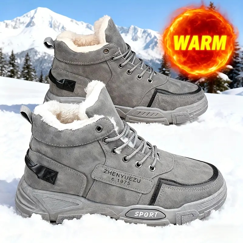 Botas de Nieve para Hombre, de - Waterproof Winter Boot reseña y precio