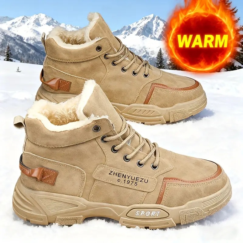 Botas de Nieve para Hombre, de - Waterproof Winter Boot reseña y precio