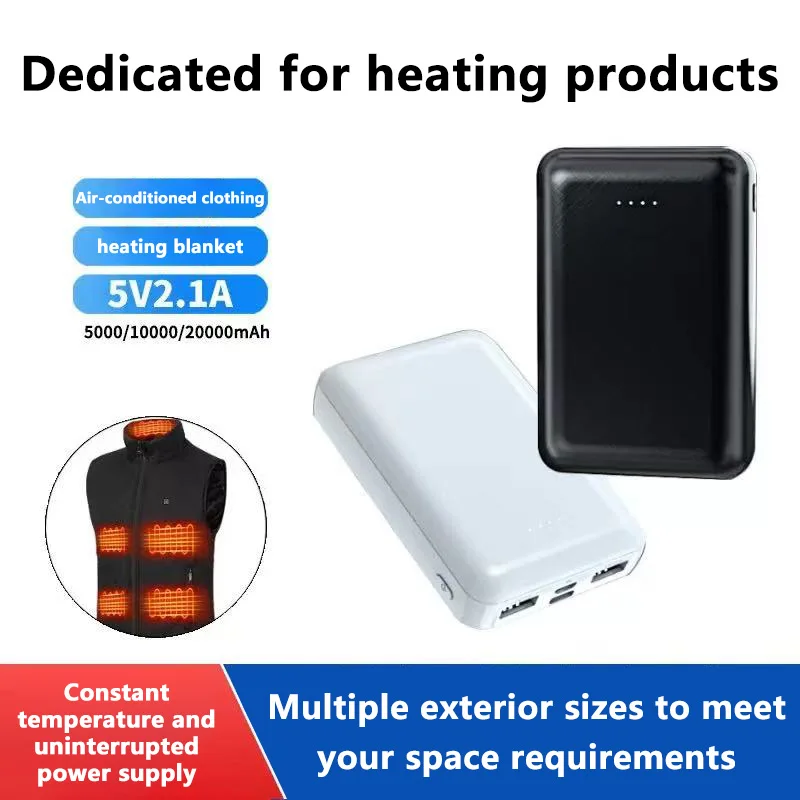Banco de energía portátil, bat - Heated Vest Battery reseña y precio