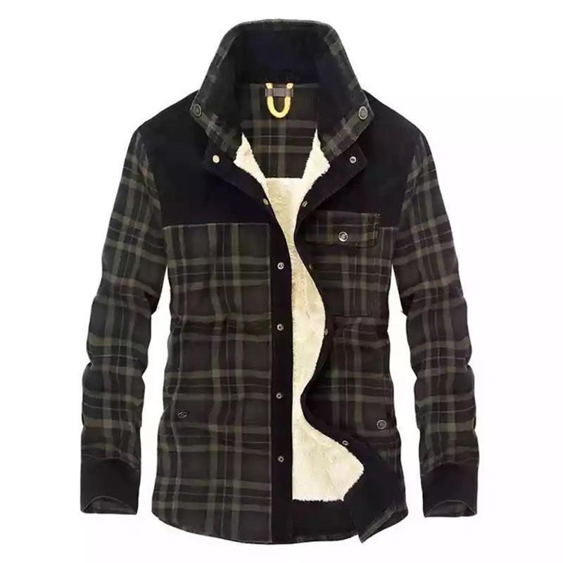 Camisa de Franela Vintage para - Flannel Shirt Lined reseña y precio