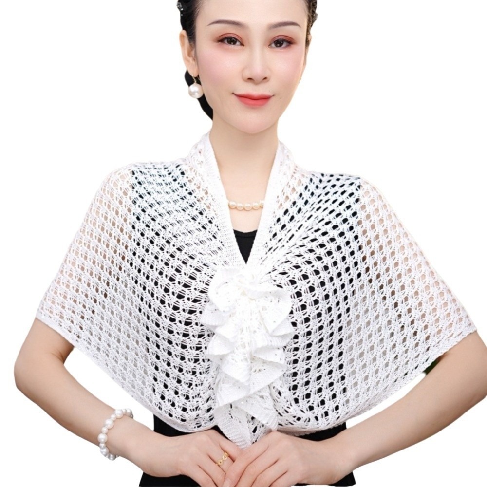 Cárdigan con diseño brillante  - Shawl Wrap Winter reseña y precio