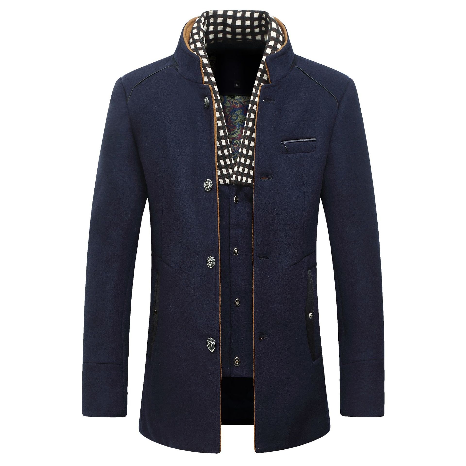 Chaqueta de lana a la moda par - Wool Coat Peacoat reseña y precio