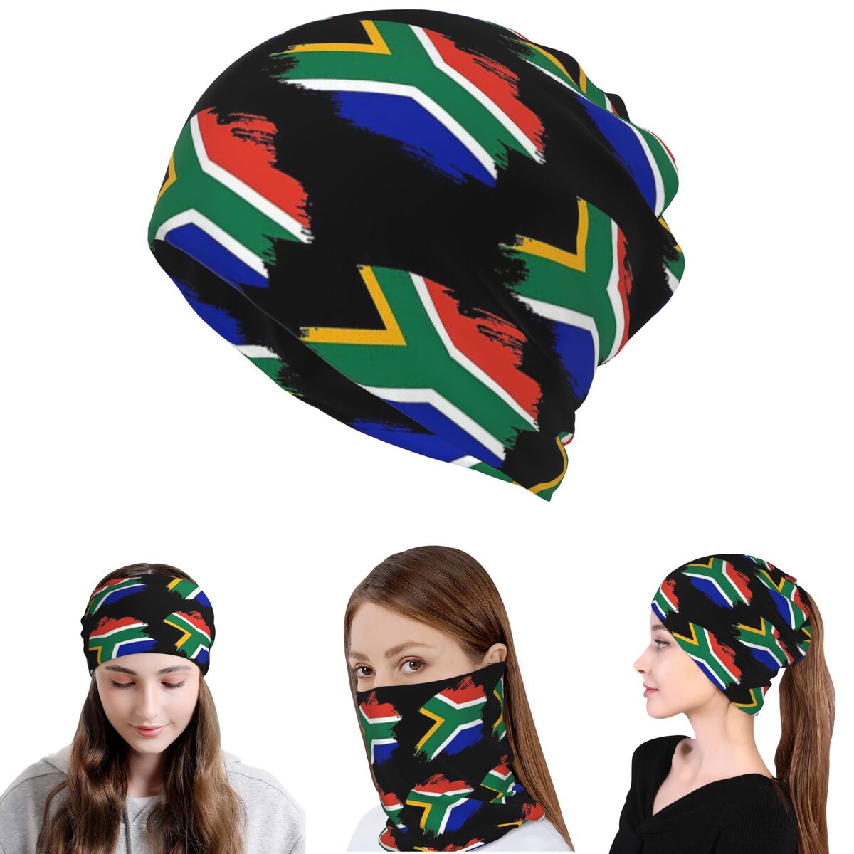 Bandana con bandera de los Spr - Knit Beanie Hat Warm reseña y precio