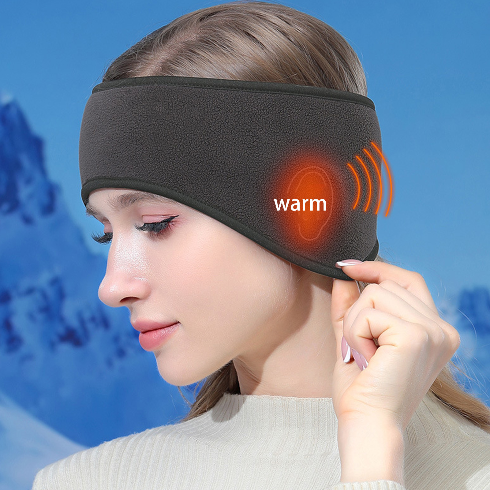 Orejeras térmicas ligeras de l - Fleece Ear Warmer Band reseña y precio
