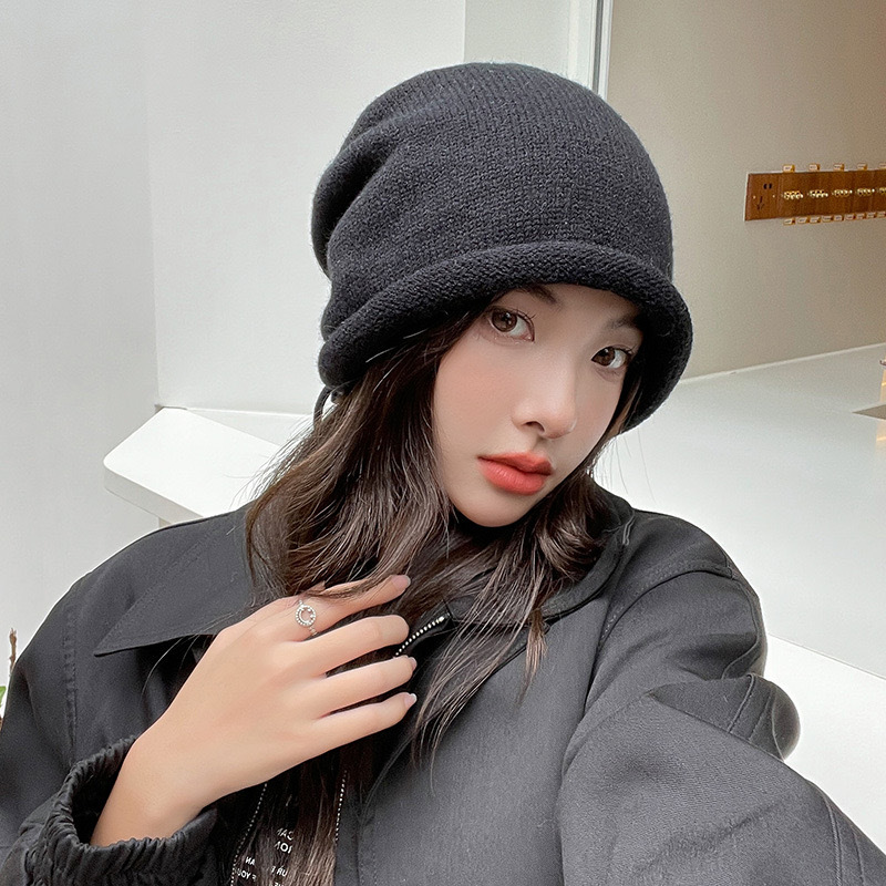 Gorro de punto con capucha par - Knit Beanie Hat Warm reseña y precio