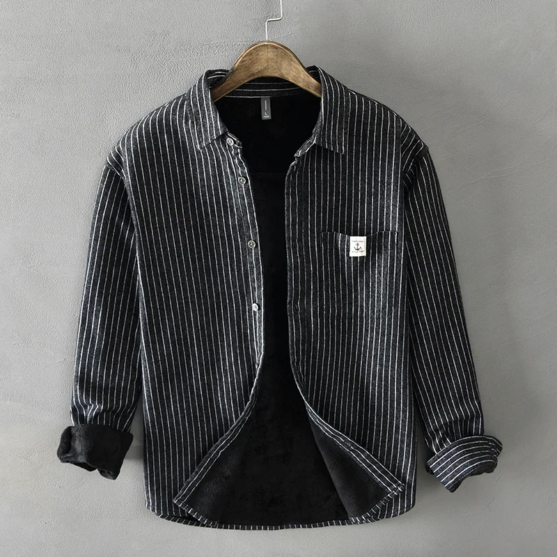 Camisas a rayas clásicas grues - Flannel Shirt Lined reseña y precio
