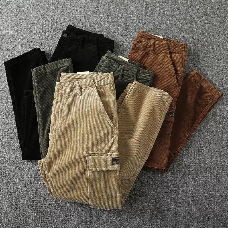 Primavera y otoño nueva moda C - Corduroy Pant Warm reseña y precio