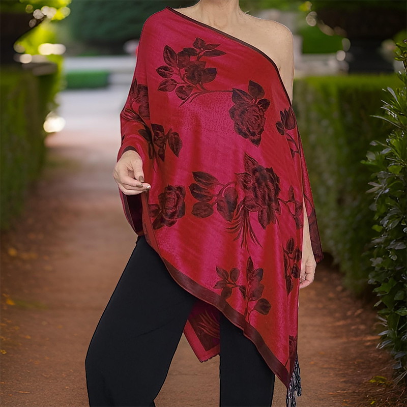 Pashmina gruesa con borlas par - Cashmere Pashmina Wrap reseña y precio