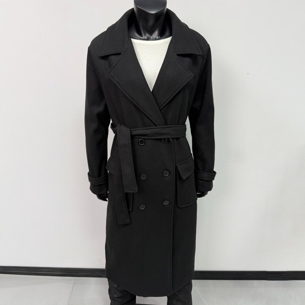 Abrigo de manga larga para muj - Wool Coat Peacoat reseña y precio