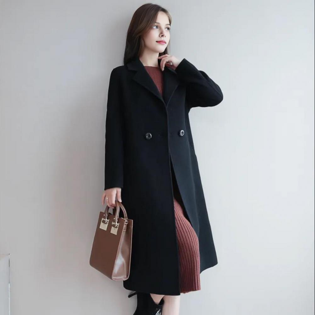 Abrigo de Lana para Mujer, Col - Wool Coat Peacoat reseña y precio