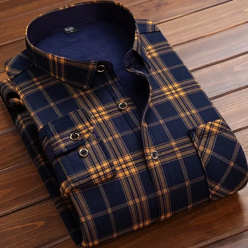 2025 Camisas a cuadros de mang - Flannel Shirt Lined reseña y precio