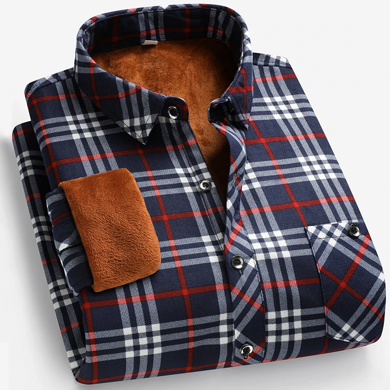Camisa de manga larga con forr - Flannel Shirt Lined reseña y precio