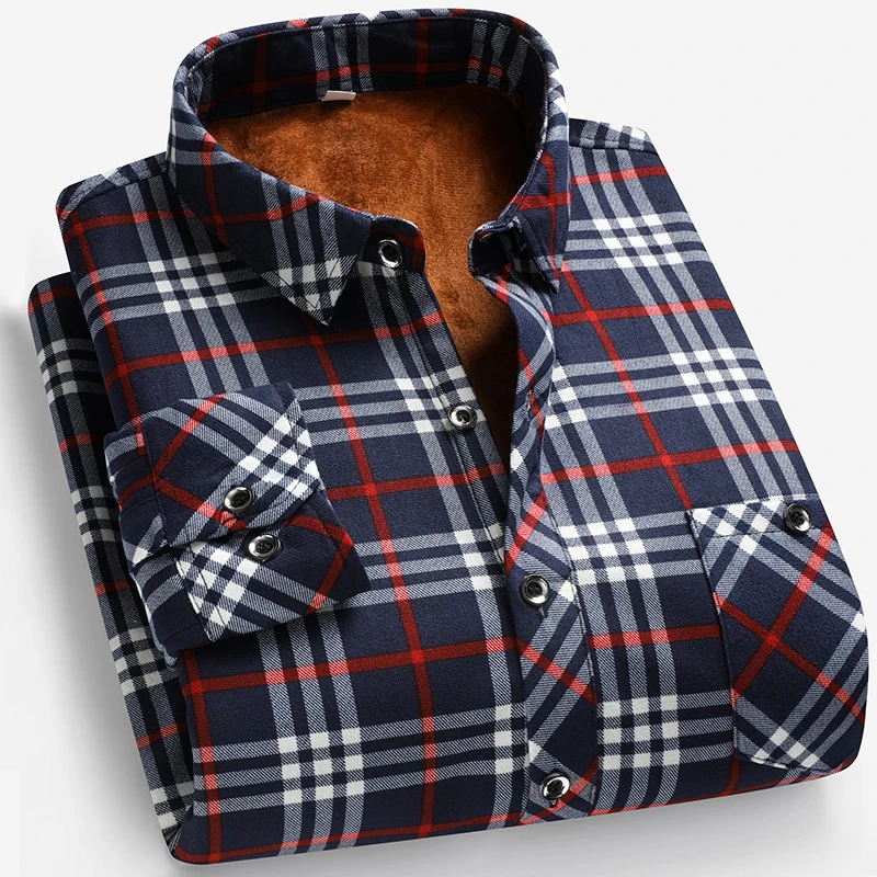 Camisa de manga larga con forr - Flannel Shirt Lined reseña y precio