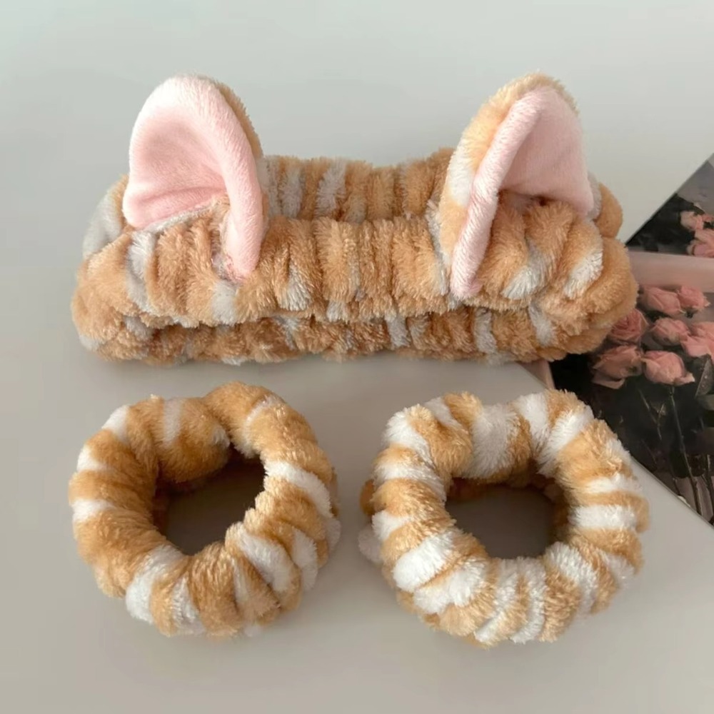 3 unids/set estampado de leopa - Winter Headband Fleece reseña y precio