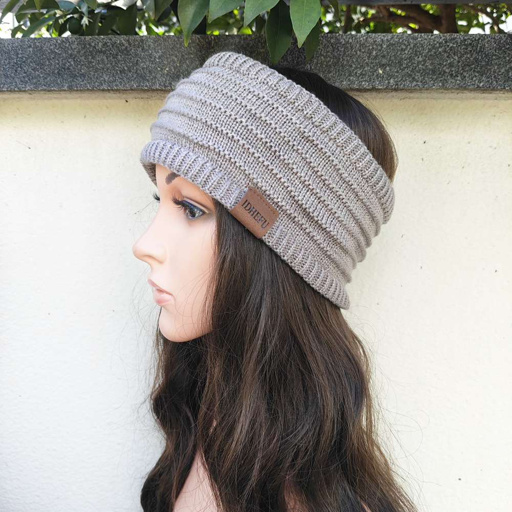 Diadema tejida Extra ancha con - Fleece Ear Warmer Band reseña y precio