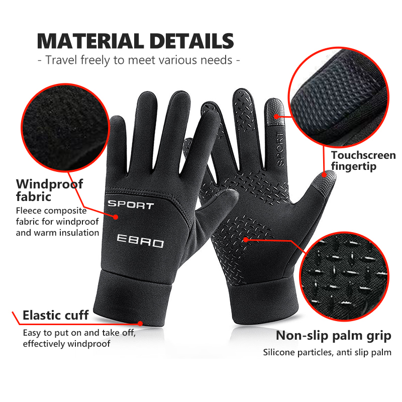 Guantes Térmicos Impermeables  - Touch Screen Gloves reseña y precio