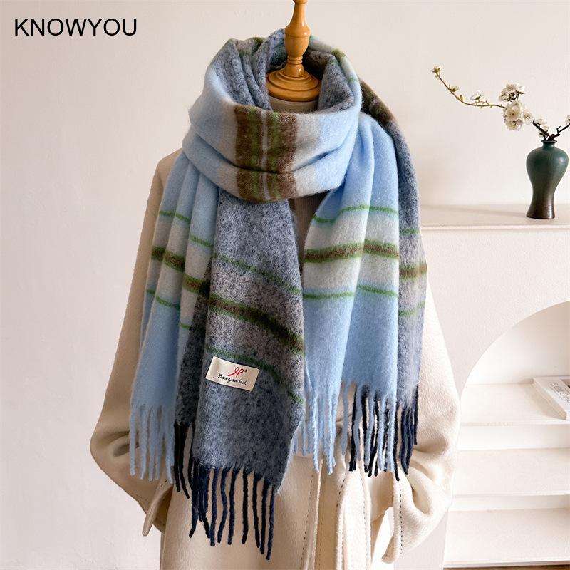 Bufanda gruesa y cálida para m - Cashmere Pashmina Wrap reseña y precio