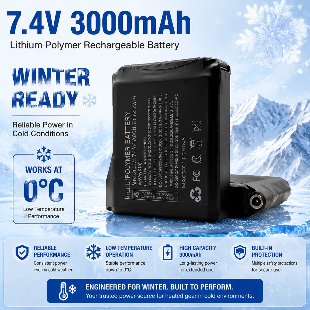 Batería de iones de litio de 7 - Heated Vest Battery reseña y precio