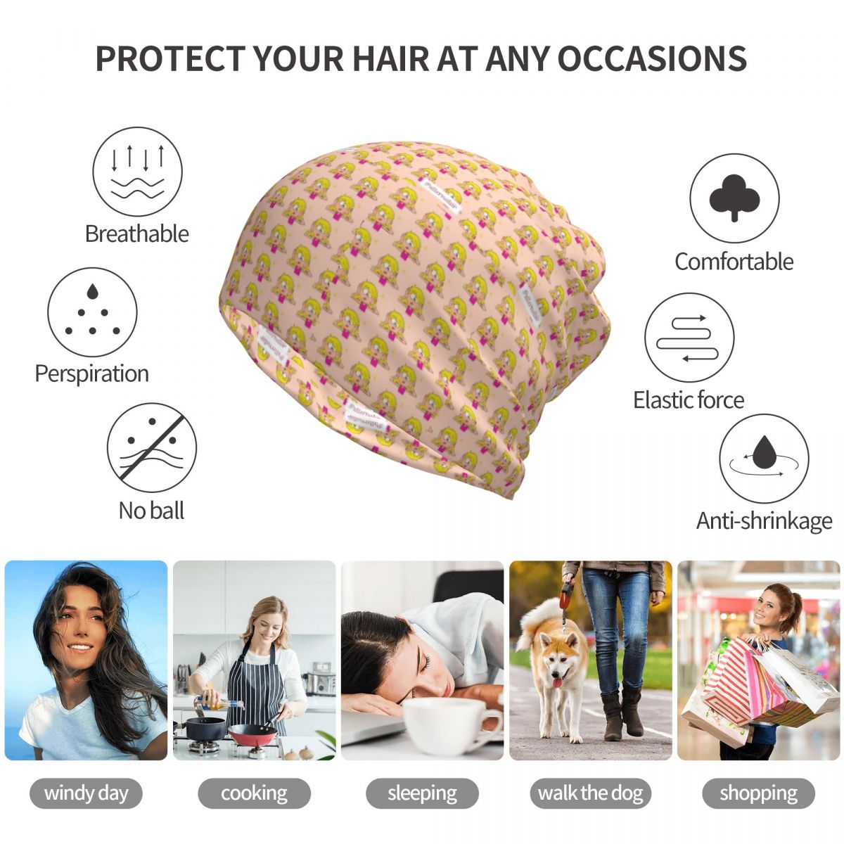 Lizzie Mcguire - Pañuelo para  - Knit Beanie Hat Warm reseña y precio