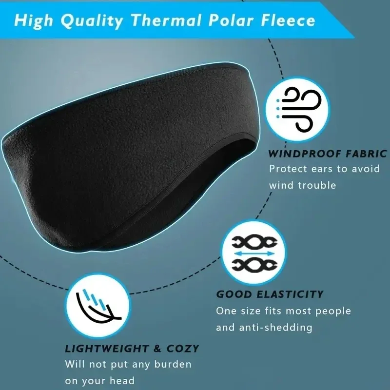 1 unidad de diadema elegante d - Winter Headband Fleece reseña y precio