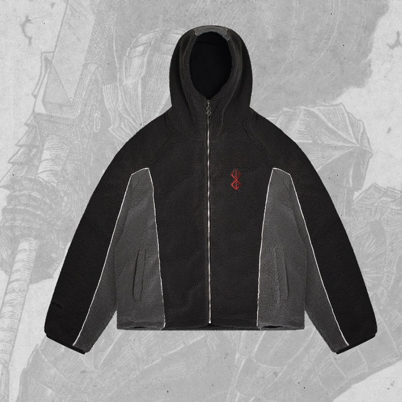 Chaqueta con capucha unisex de - Sherpa Hoodie Fleece reseña y precio
