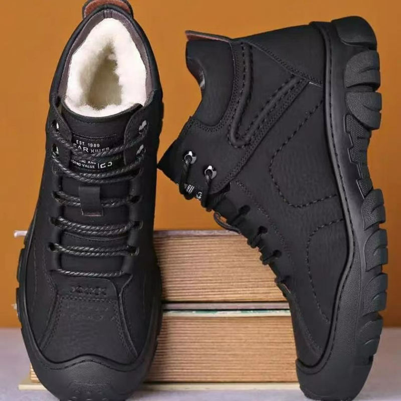 Botas de hombre con cordones,  - Waterproof Winter Boot reseña y precio