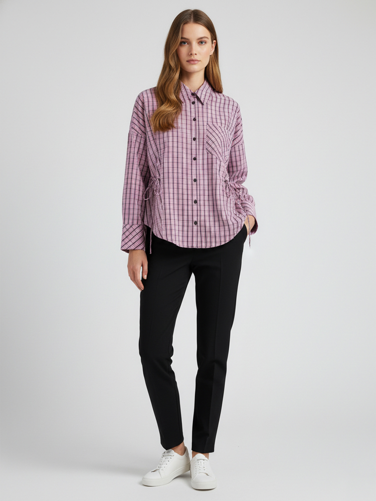 Camisa a Cuadros Moderna para  - Flannel Shirt Lined reseña y precio