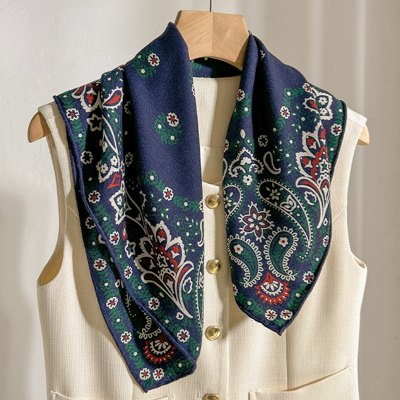 Bufanda de seda 70% lana 30% p - Shawl Wrap Winter reseña y precio