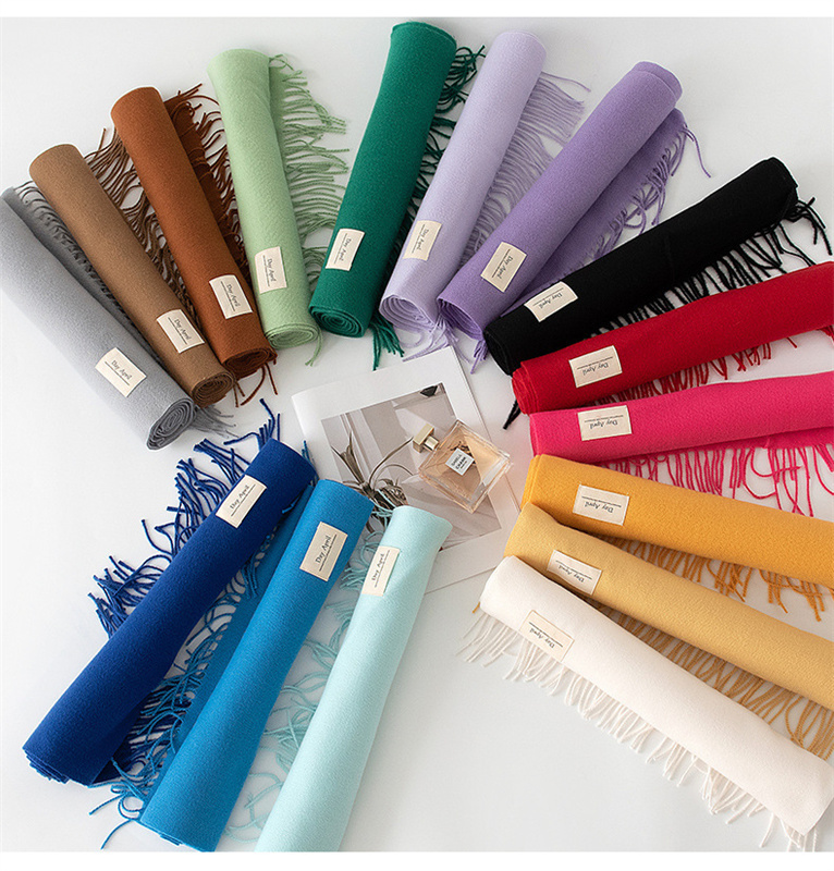 Bufanda de otoño 2024 para muj - Cashmere Pashmina Wrap reseña y precio