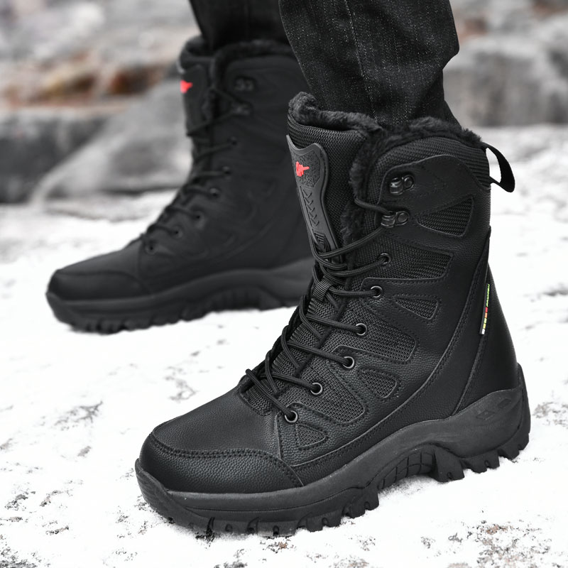 Nuevas botas tácticas para hom - Waterproof Winter Boot reseña y precio