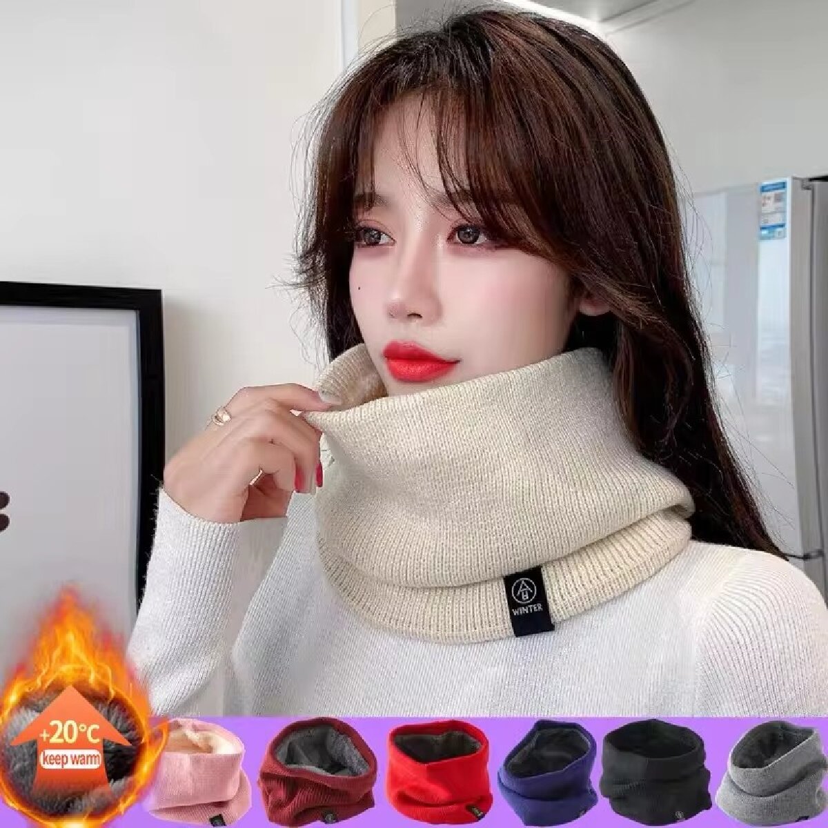 Sólido invierno silenciador de - Neck Gaiter Fleece reseña y precio