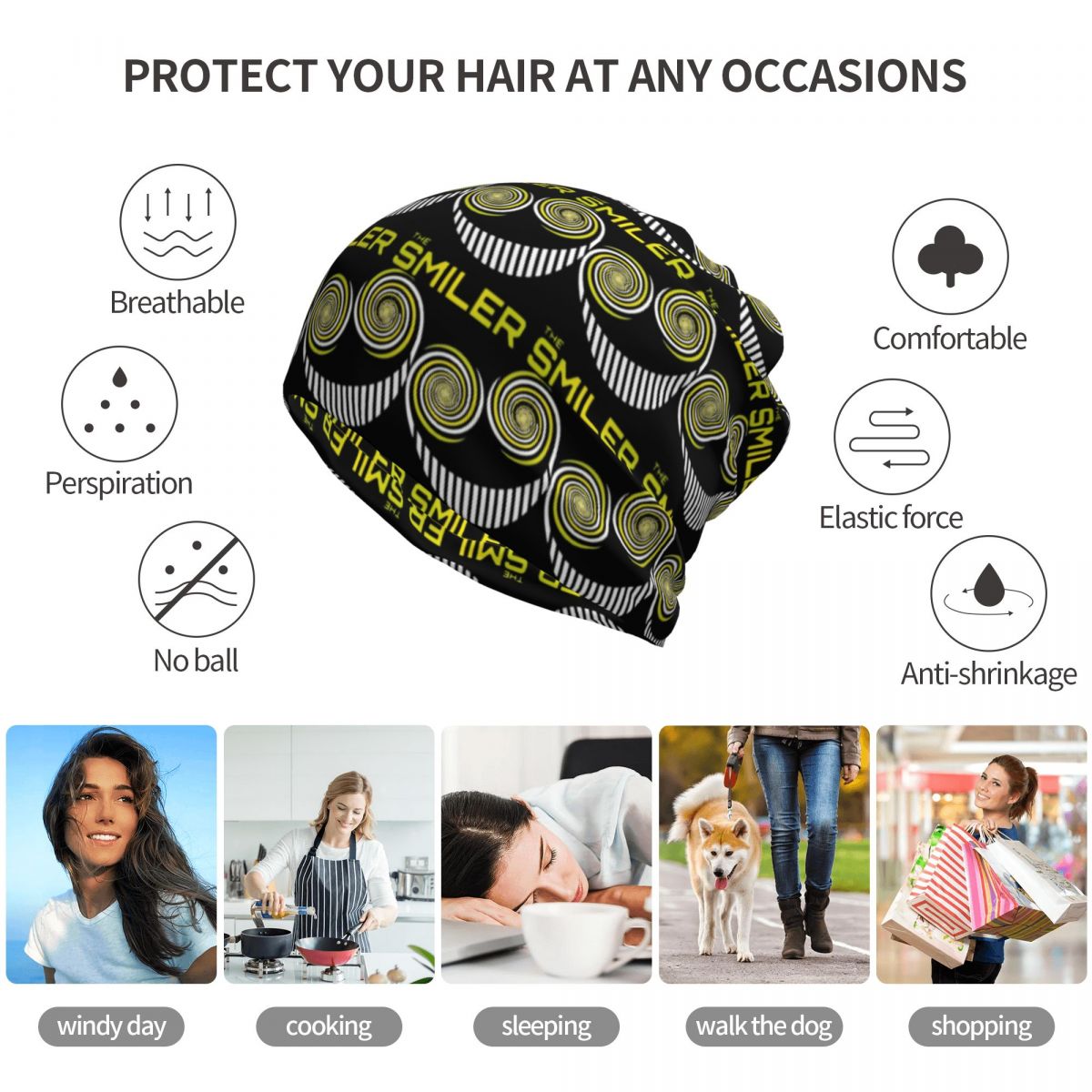 The Smiler Alton Towers Mercha - Knit Beanie Hat Warm reseña y precio