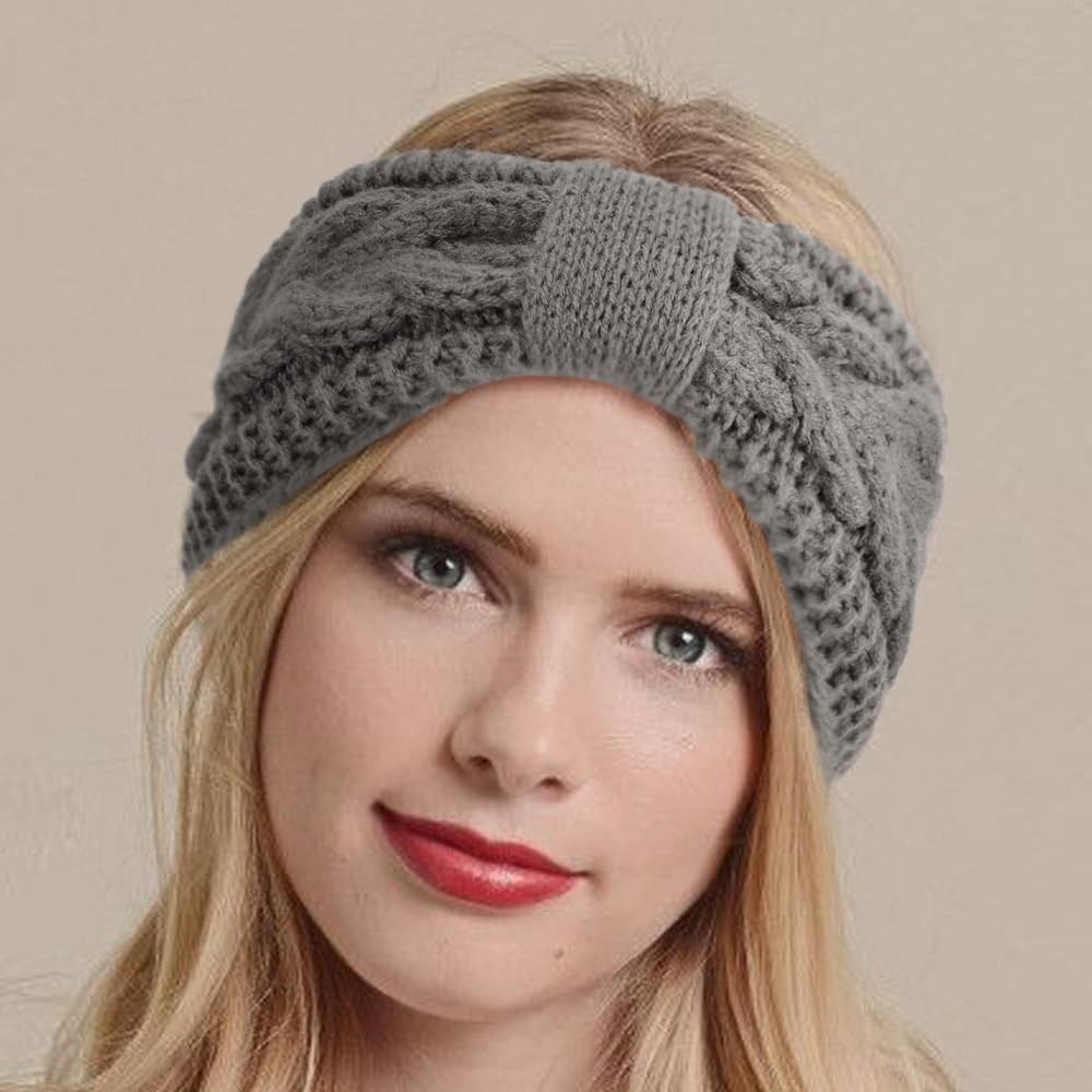 Diademas tejidas de invierno p - Winter Headband Fleece reseña y precio