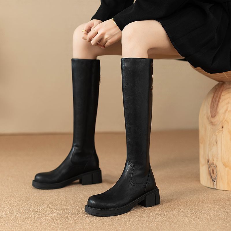 Otoño Invierno tacón medio señ - Waterproof Winter Boot reseña y precio